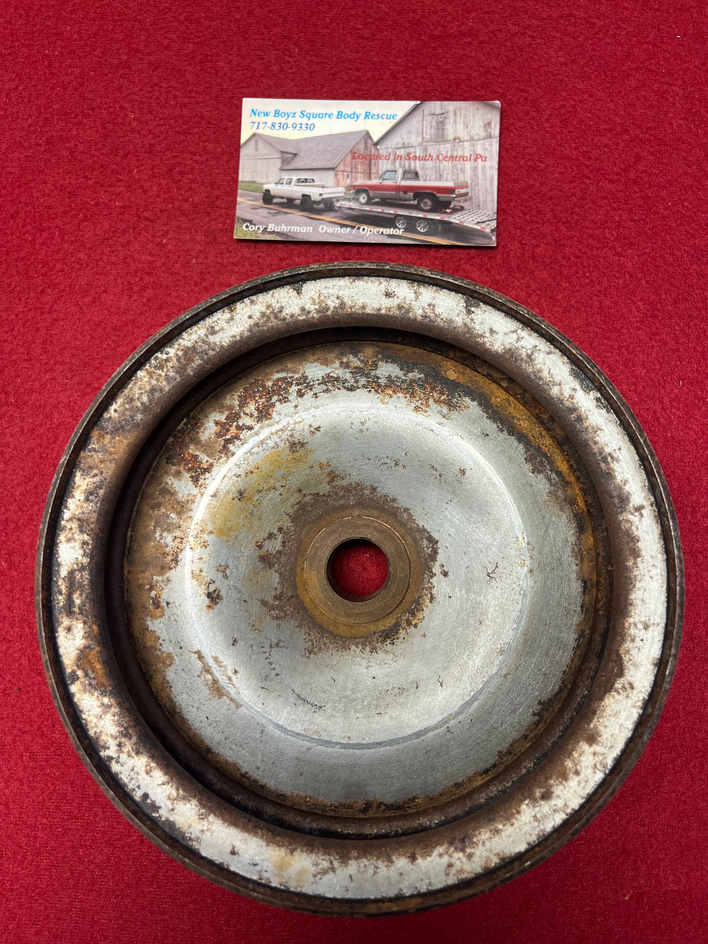 Pulley, Power Steering Pulley with Air Conditioning (AC) Part# 14023173DB