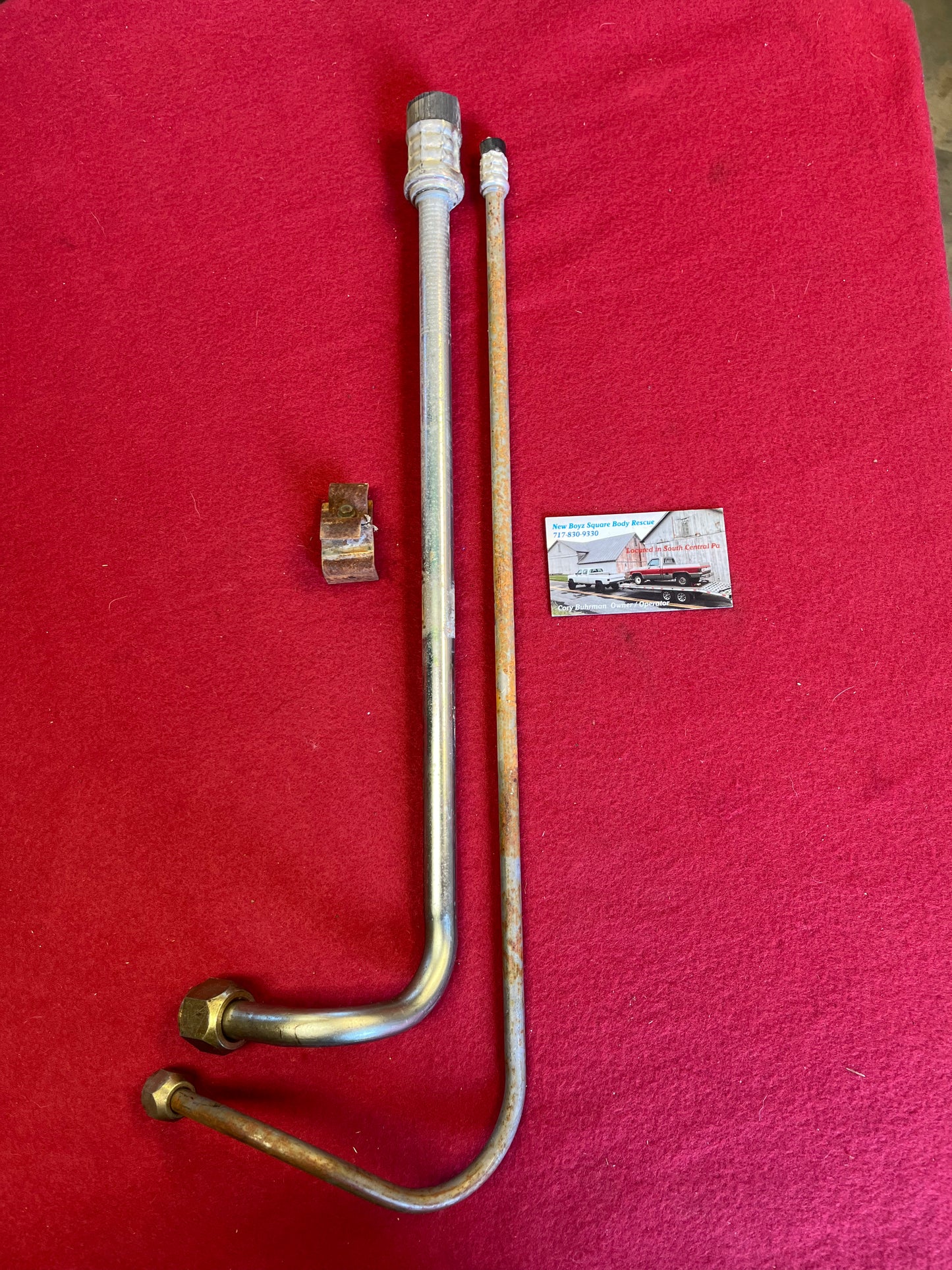Line, Rear Air Conditioning (AC) Upper Line Section