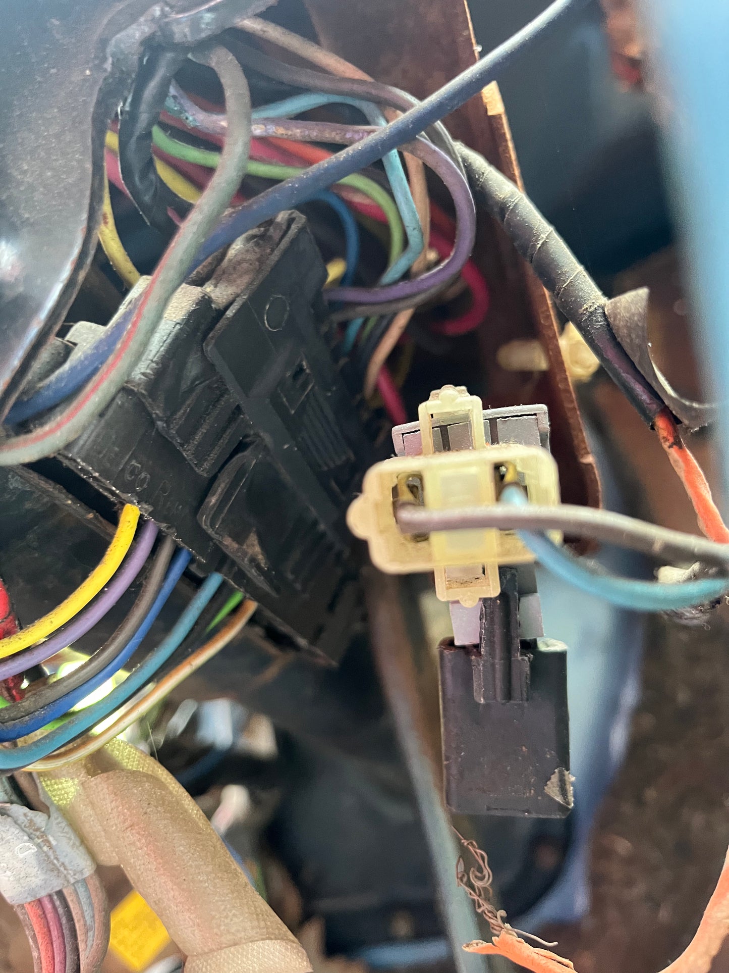 Lead, Multi - Function Switch Connector Cab Side 1977 - 1991 (TurnSignal)