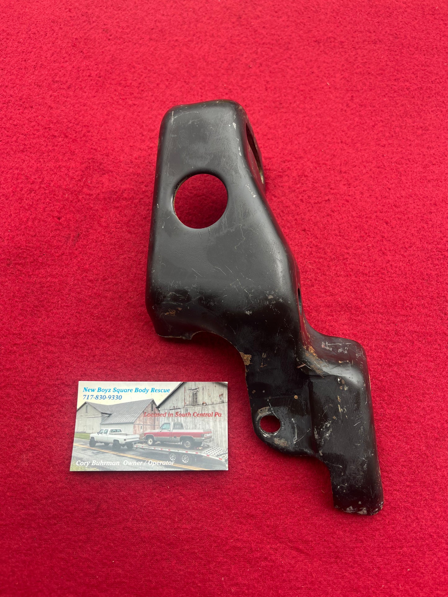2: Support, Compressor Outer Support; Air Conditioning (AC) (A/C) R-4 Pancake Style 1985-1988 Part# 14103211 (Modified)