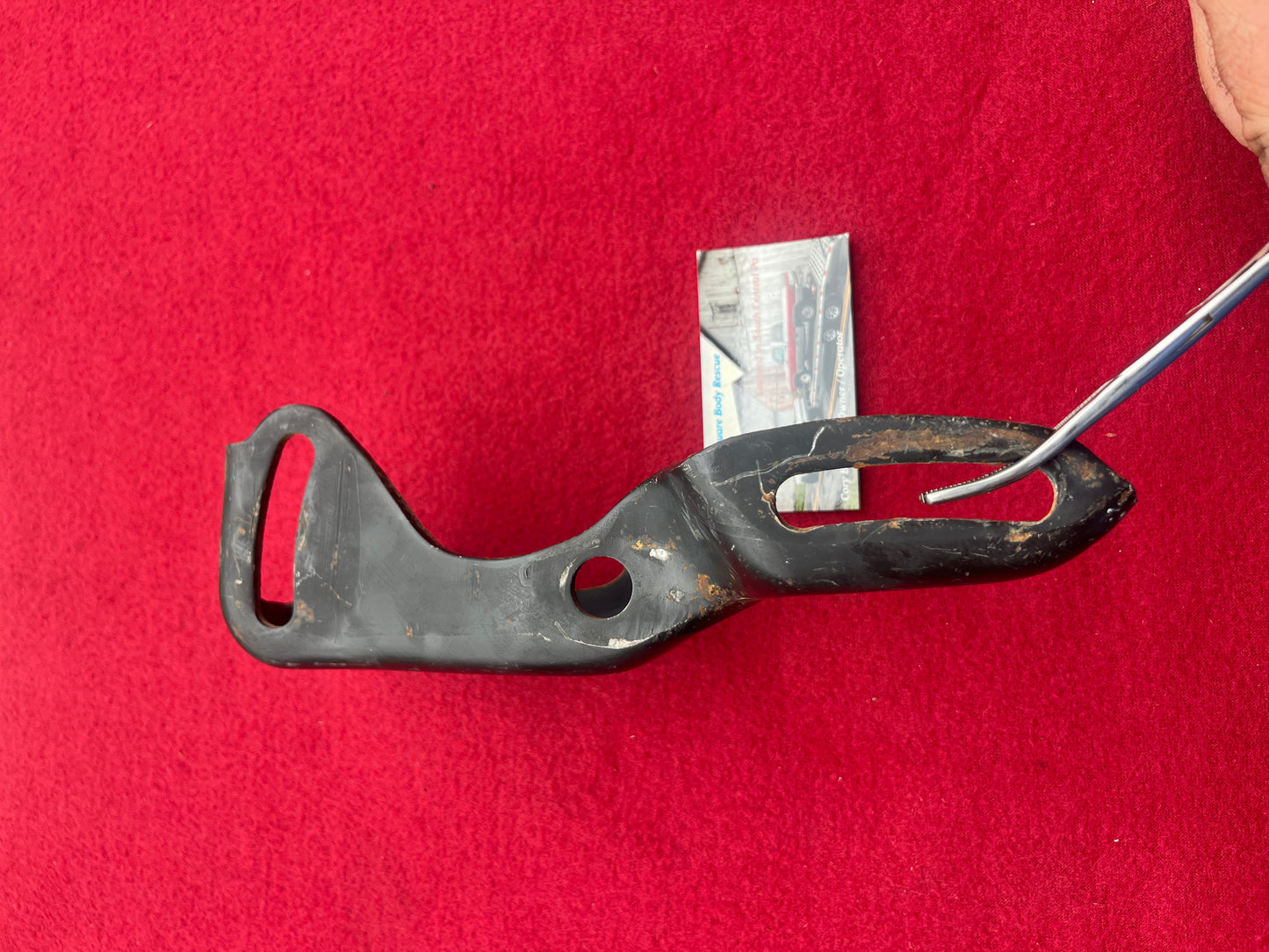 2: Support, Compressor Outer Support; Air Conditioning (AC) (A/C) R-4 Pancake Style 1985-1988 Part# 14103211 (Modified)