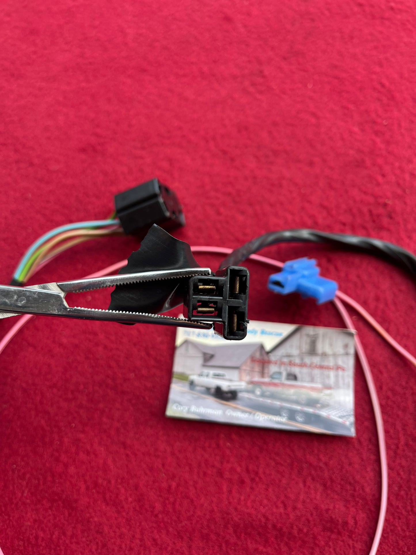 Harness, Dual Tank Wiring Harness (Cab Side) 1st Design