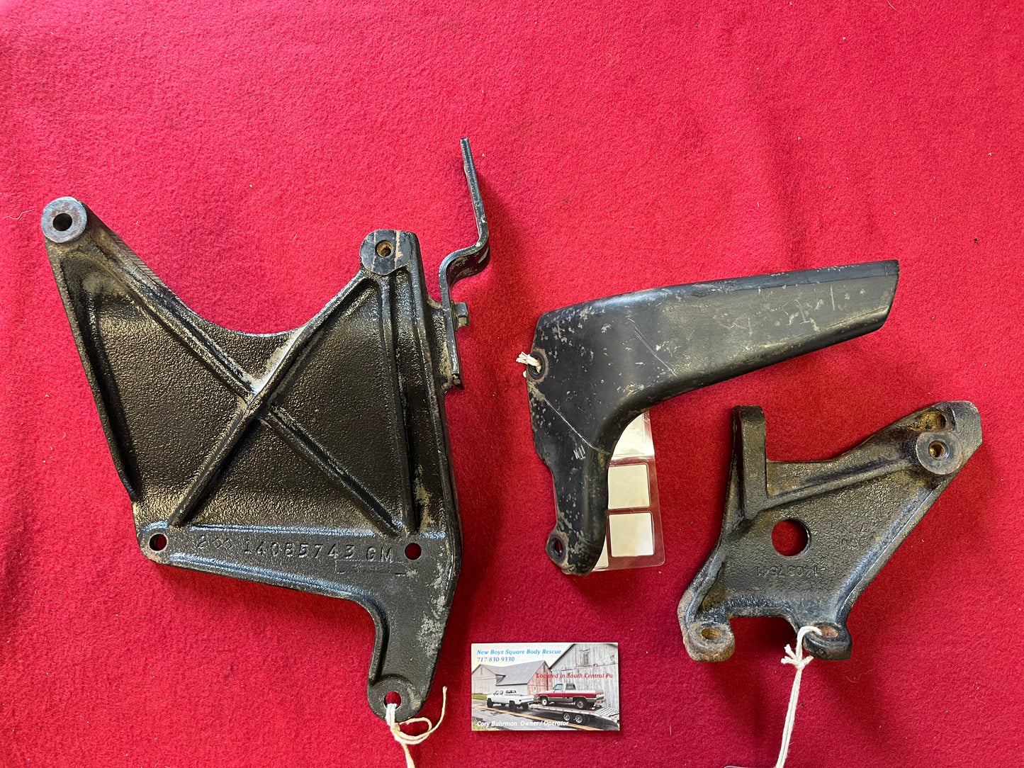Brackets, BBC Air Conditioning Compressor (A/C) Mounting Brackets (Engine Side)