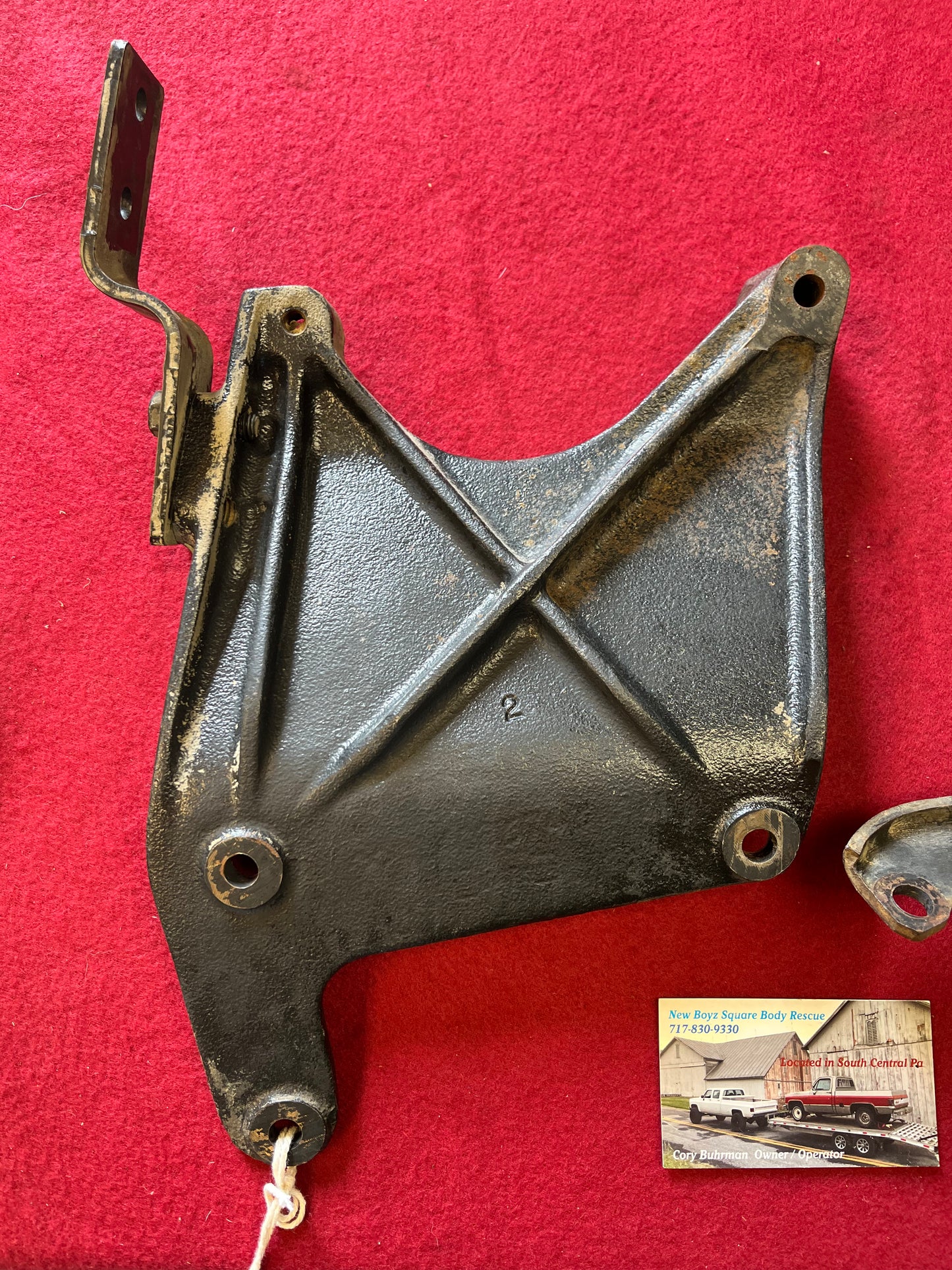 Brackets, BBC Air Conditioning Compressor (A/C) Mounting Brackets (Engine Side)