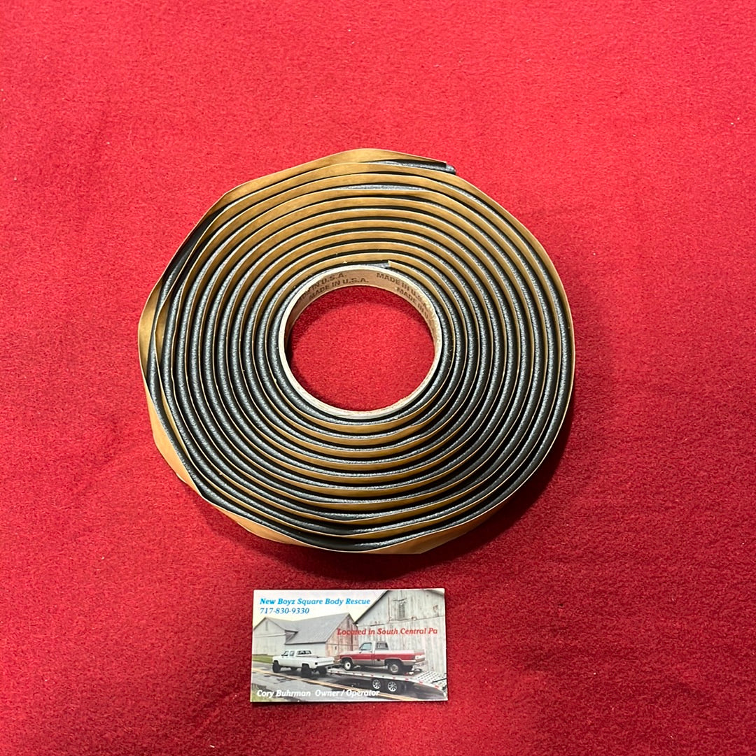 Butyl Tape / Ribbon Sealer Round 1/4” - 15’