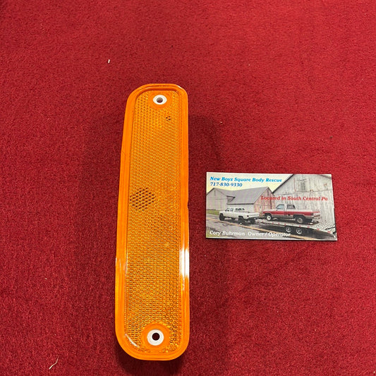 Side Marker Lamp Orange NOS Part# 6270433