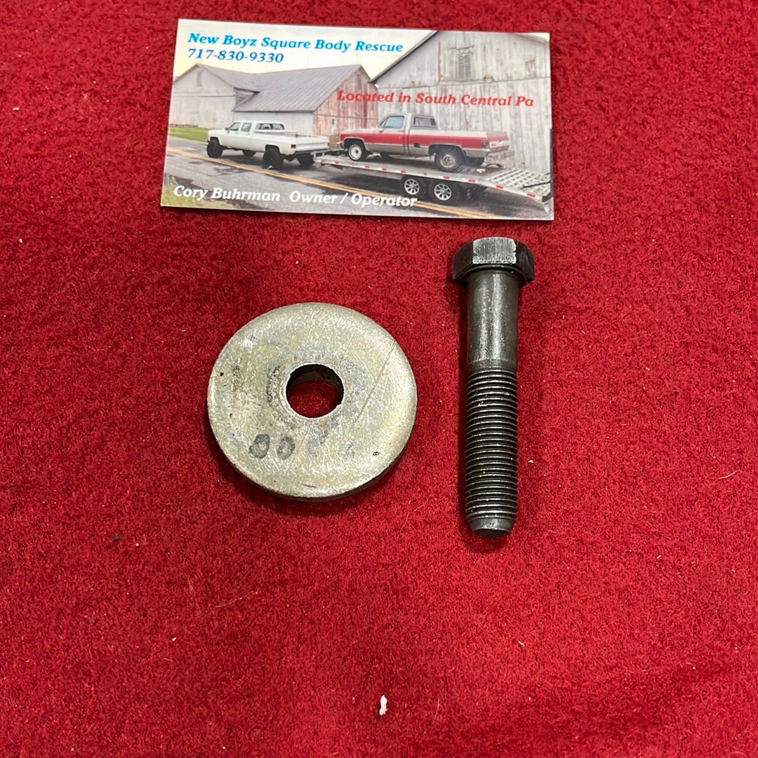 Harmonic Balancer / Crank Pulley Bolt and Washer