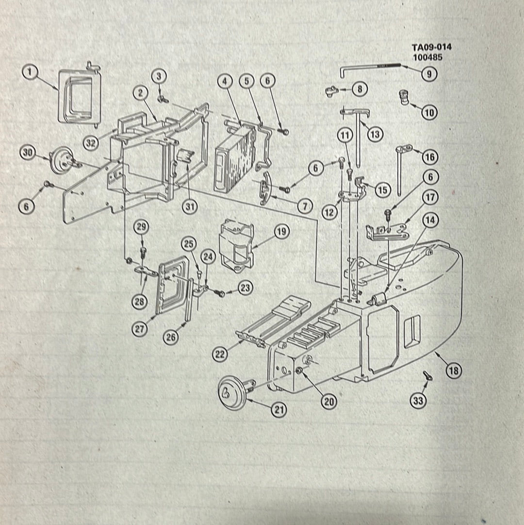 AC Inside Box “Air Adjusted Baffle” Part# 3056645