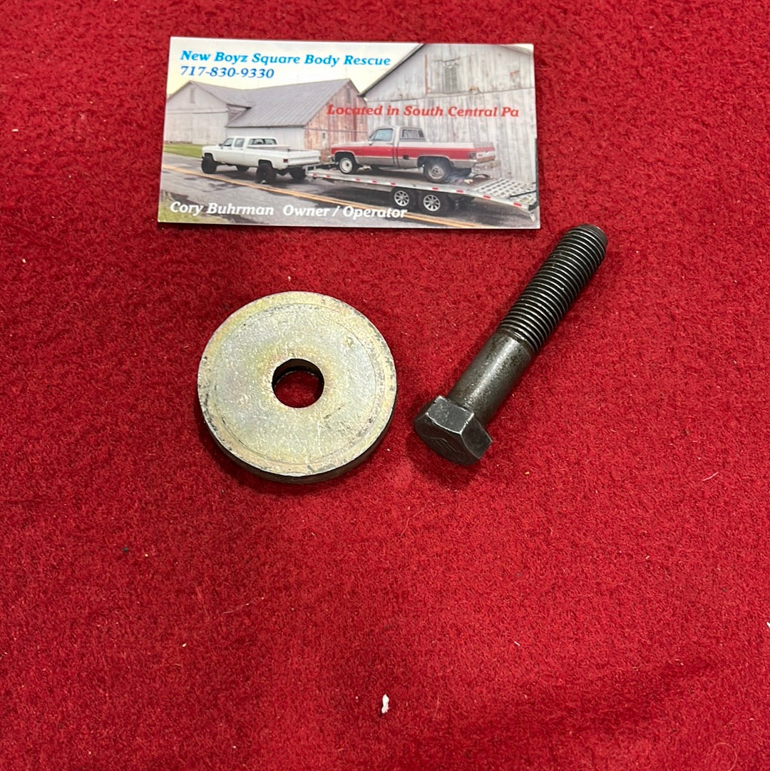 Harmonic Balancer / Crank Pulley Bolt and Washer