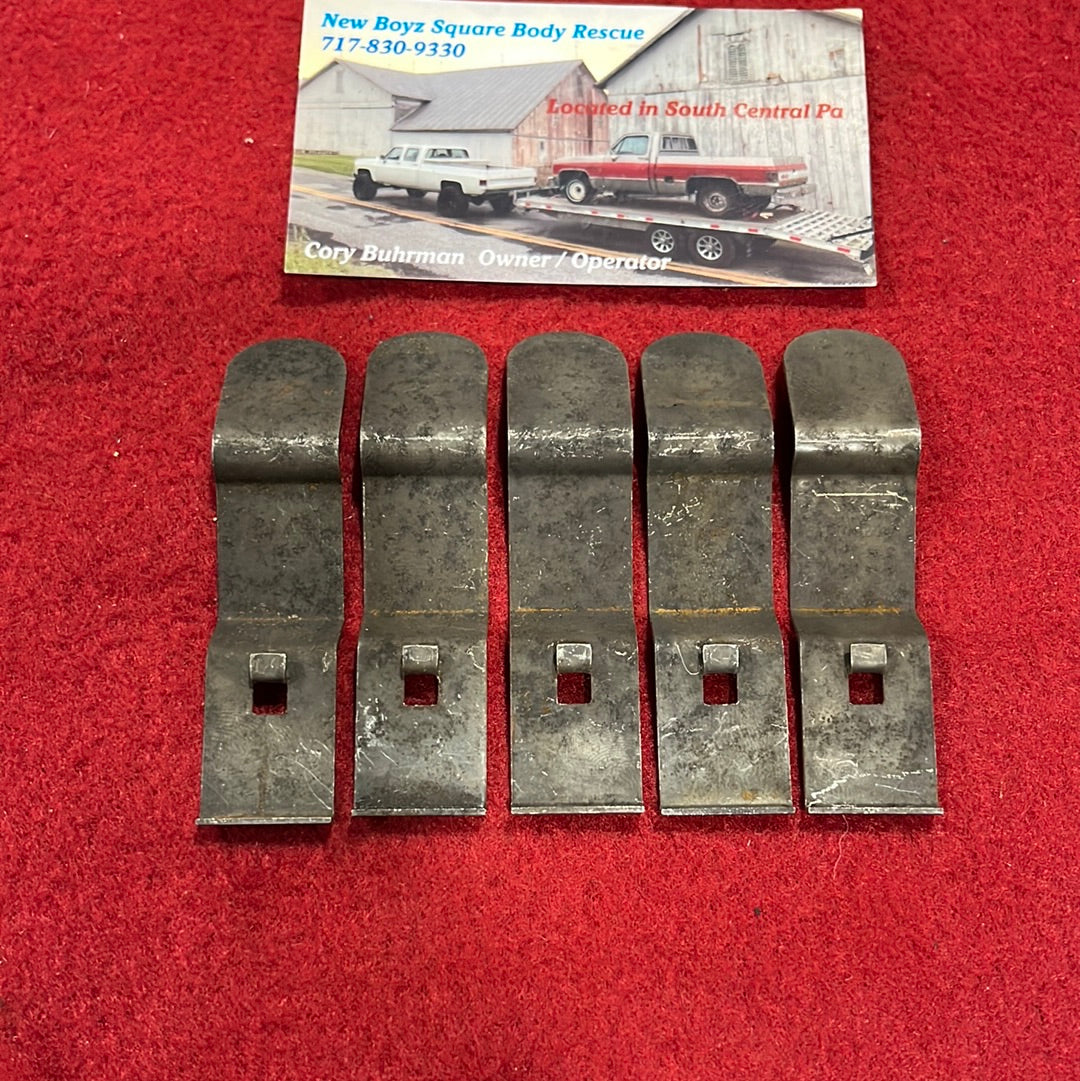 73-80 Dash Retaining Clips (Set of 5)