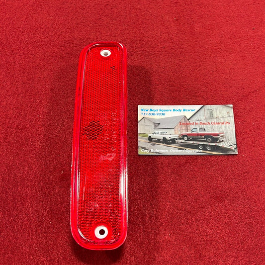 Side Marker Lamp Red NOS Part# 329834