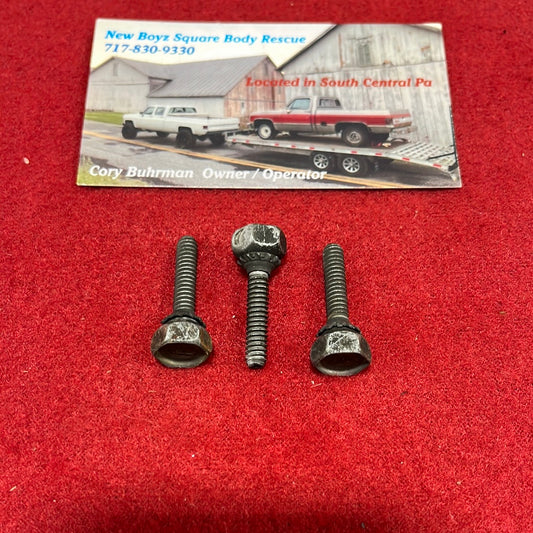 Wiper Motor Attachment Bolts 7/16 Head (QTY 3)