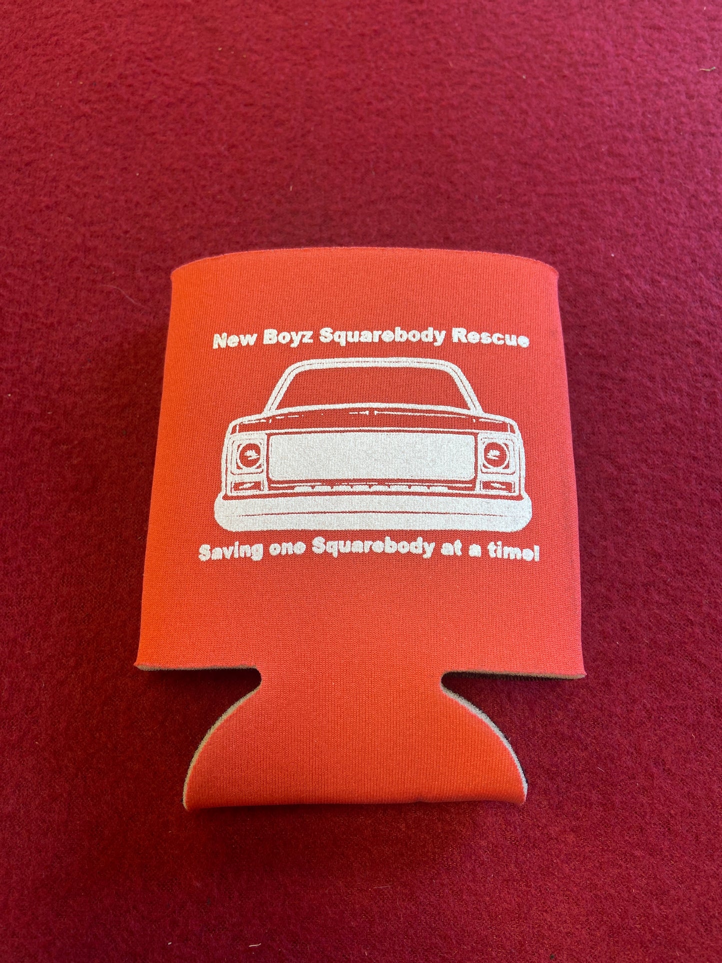 Koozie Salmon with White Logo