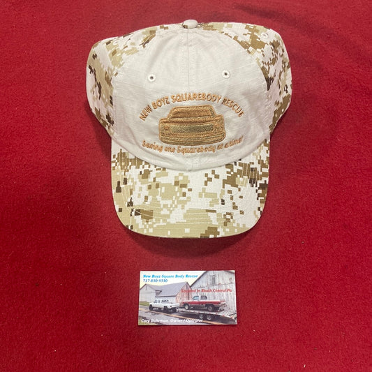 Digital Tan Camouflage Cap