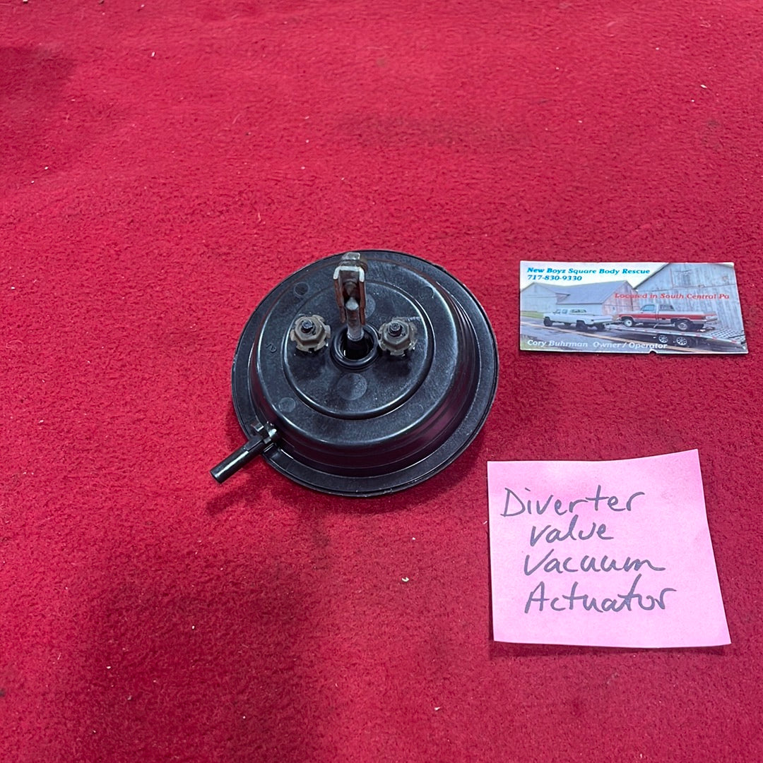 AC Inside Housing Diverter Valve Vacuum Actuator (1987-1991) Part# 1996735