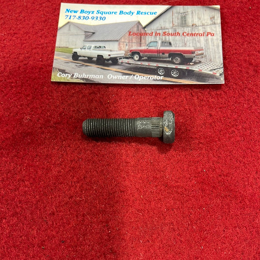 Front Spindle Retaining Bolt 3/8-24NF