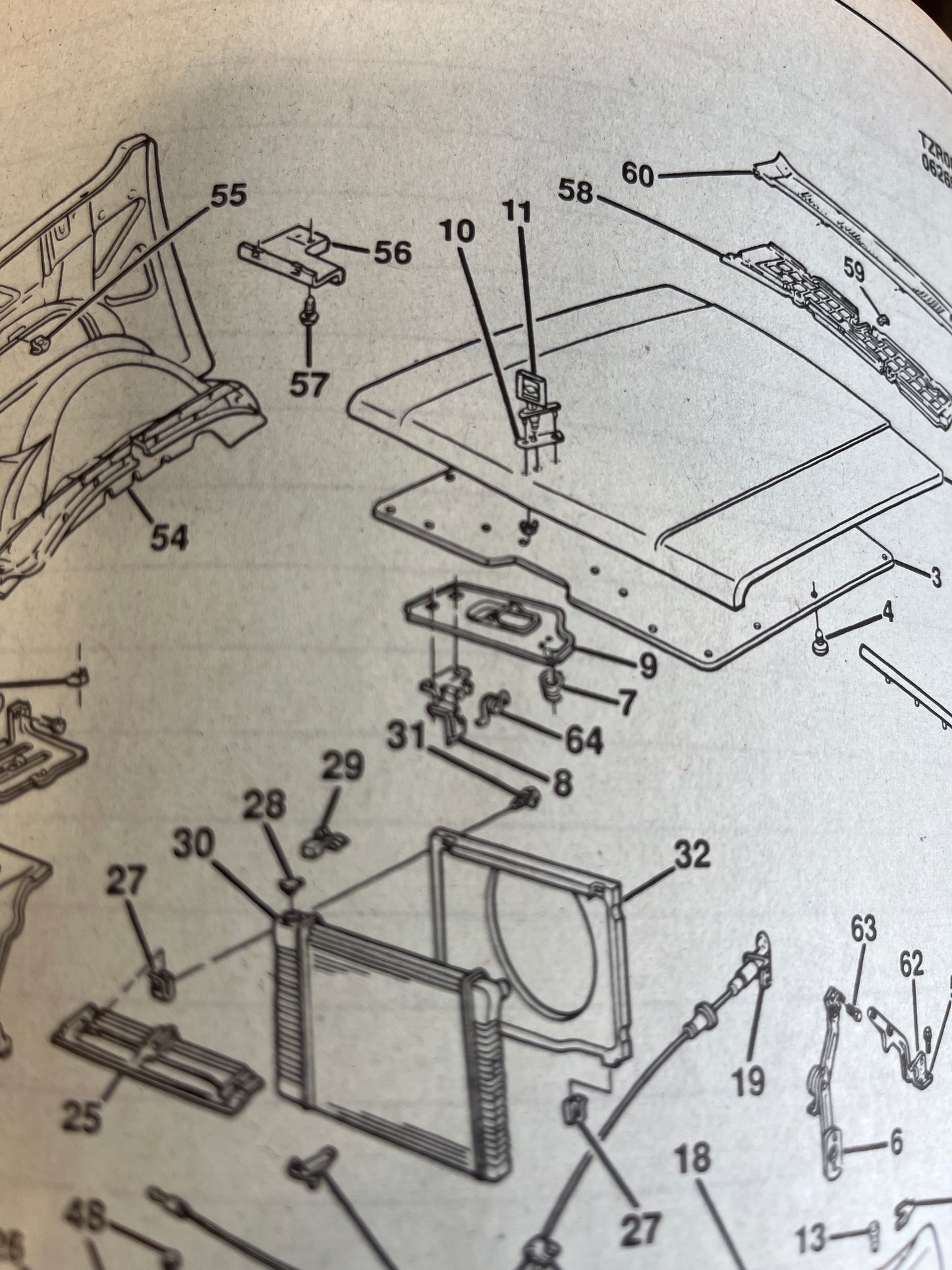 Spring, Hood Safety Catch Tension Spring