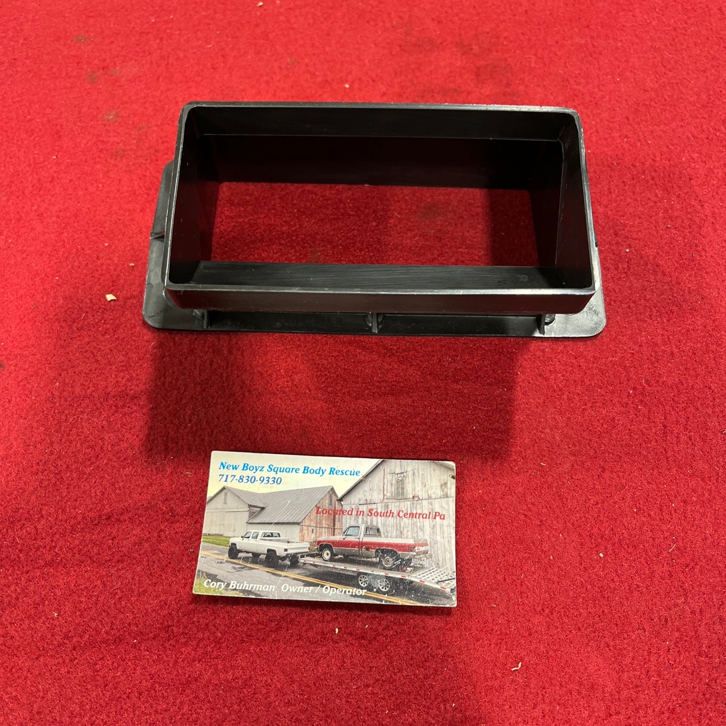 81-91 Square Body AC Middle Duct Part# 14014539