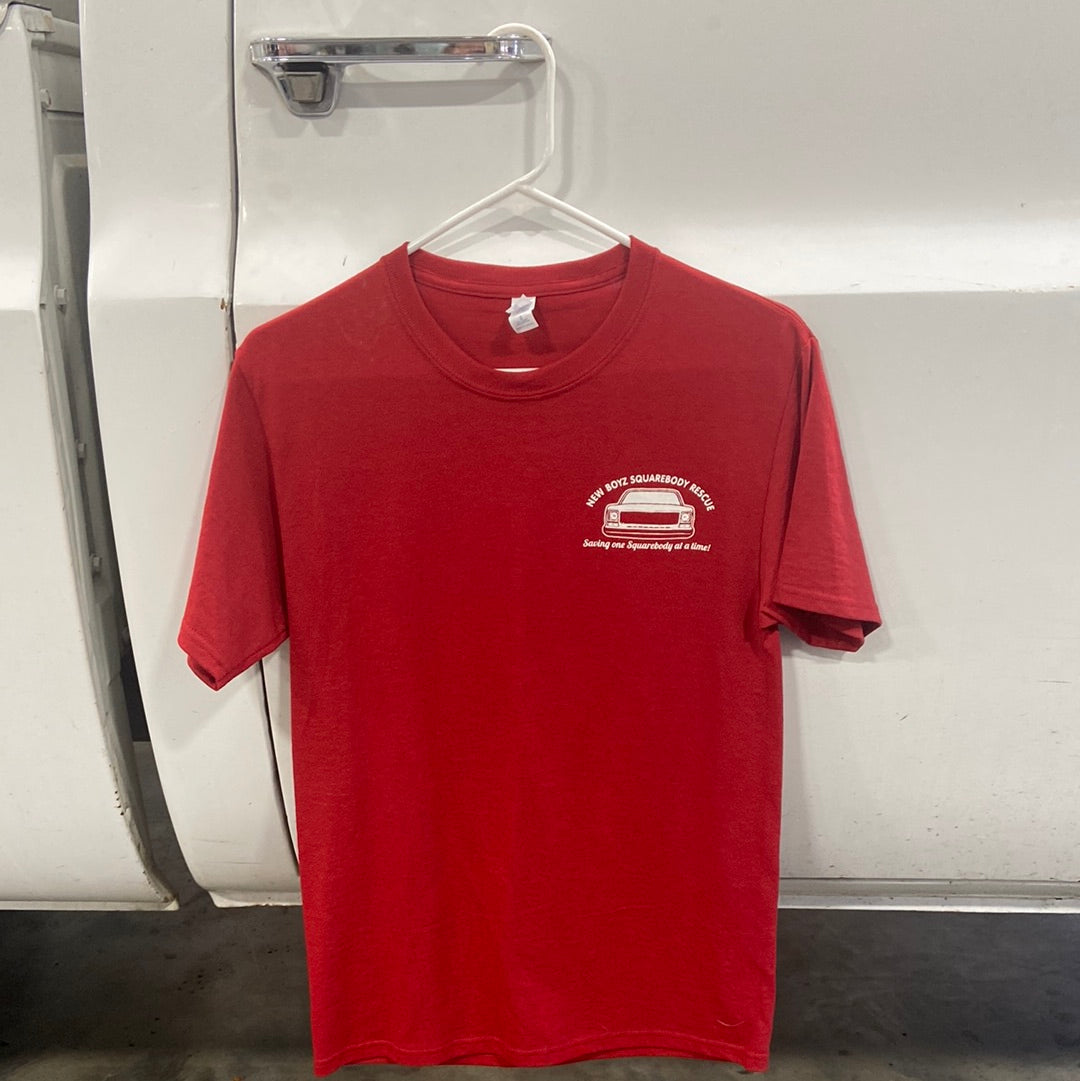 Red 2X Large Short Sleeve T Shirt