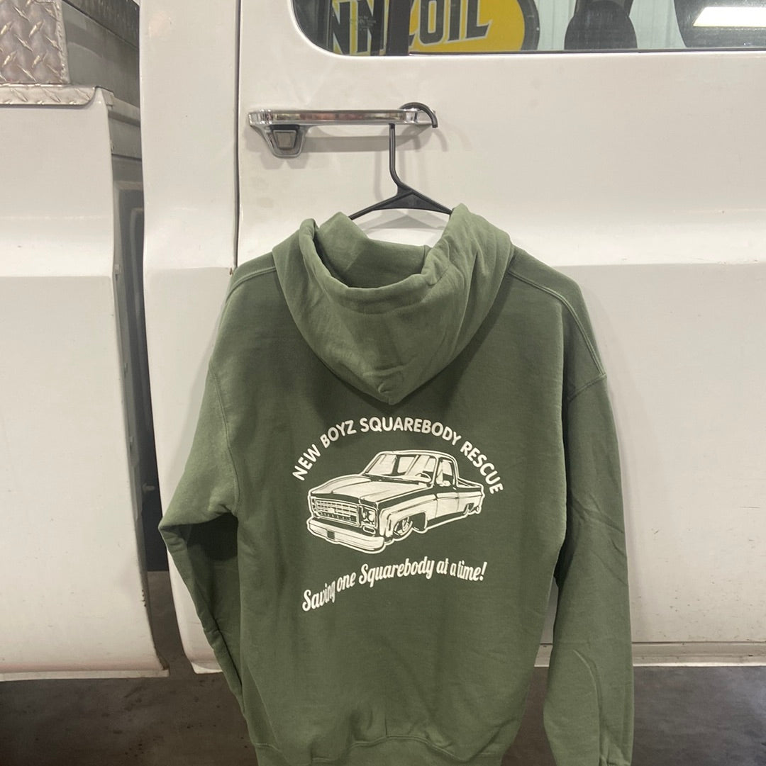 Large Military Green Sweatshirt