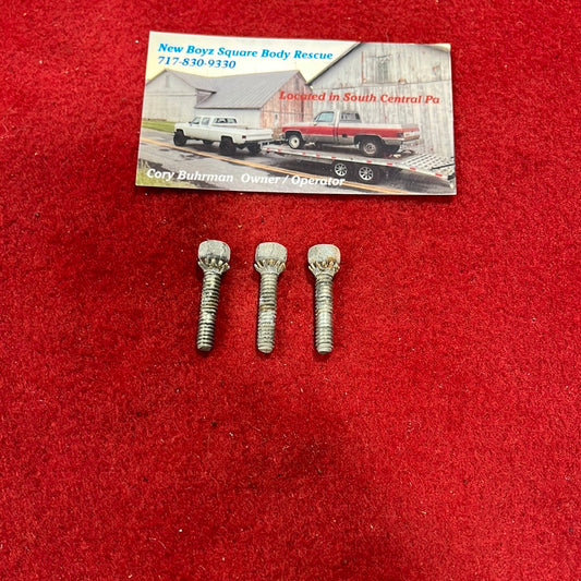 Wiper Motor Attachent Bolts 5/16 Head (QTY 3)