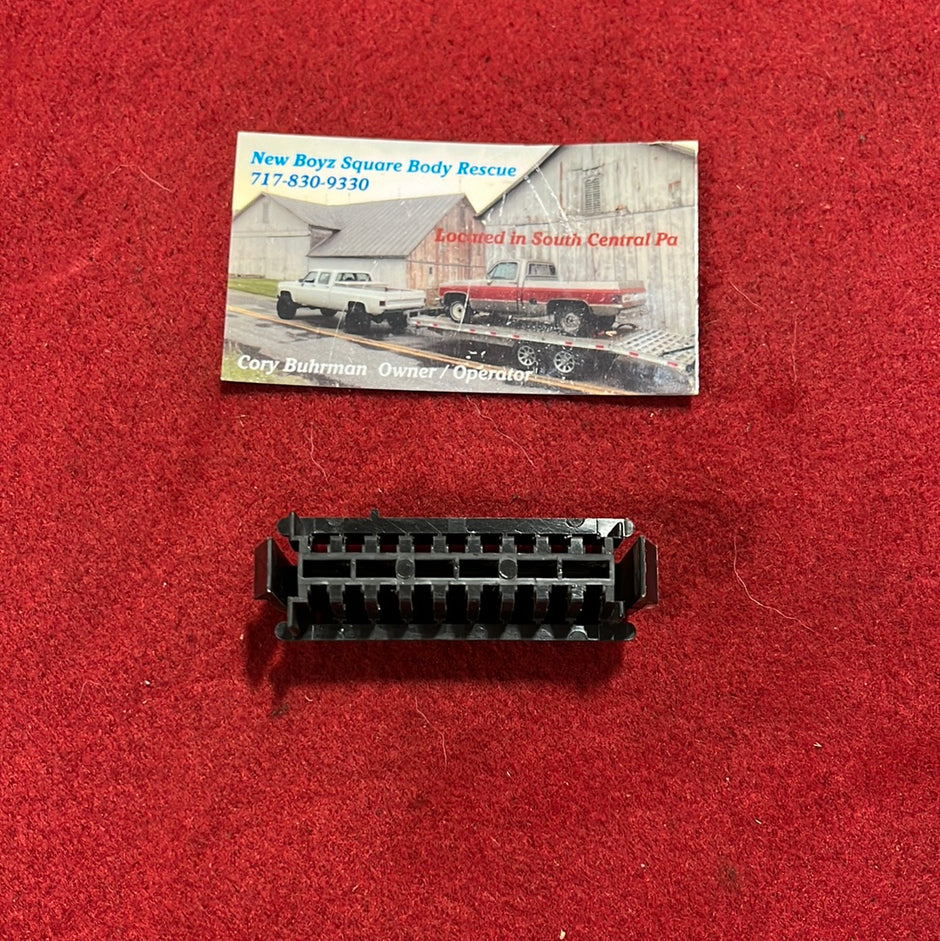 Wiring Connectors and Terminals – New Boyz Squarebody Rescue