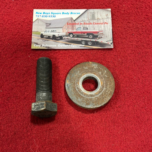 6.2 Harmonic Balancer / Crank Pulley Bolt and Washer