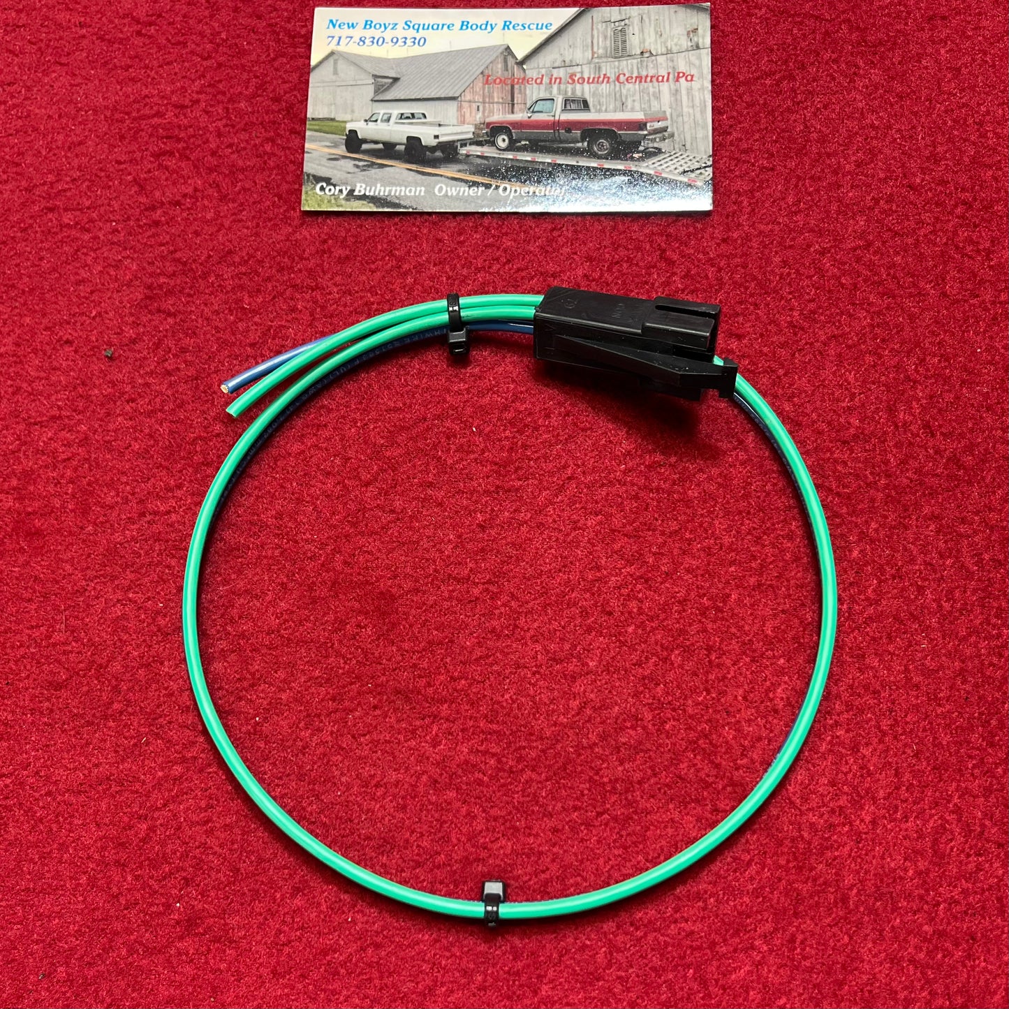 Lead, Torque Converter Clutch Switch (Switch Side) Lead 18” New