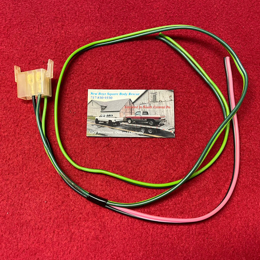 3: Pigtail, Dual Tank Switch Pigtail 1981 - 1986