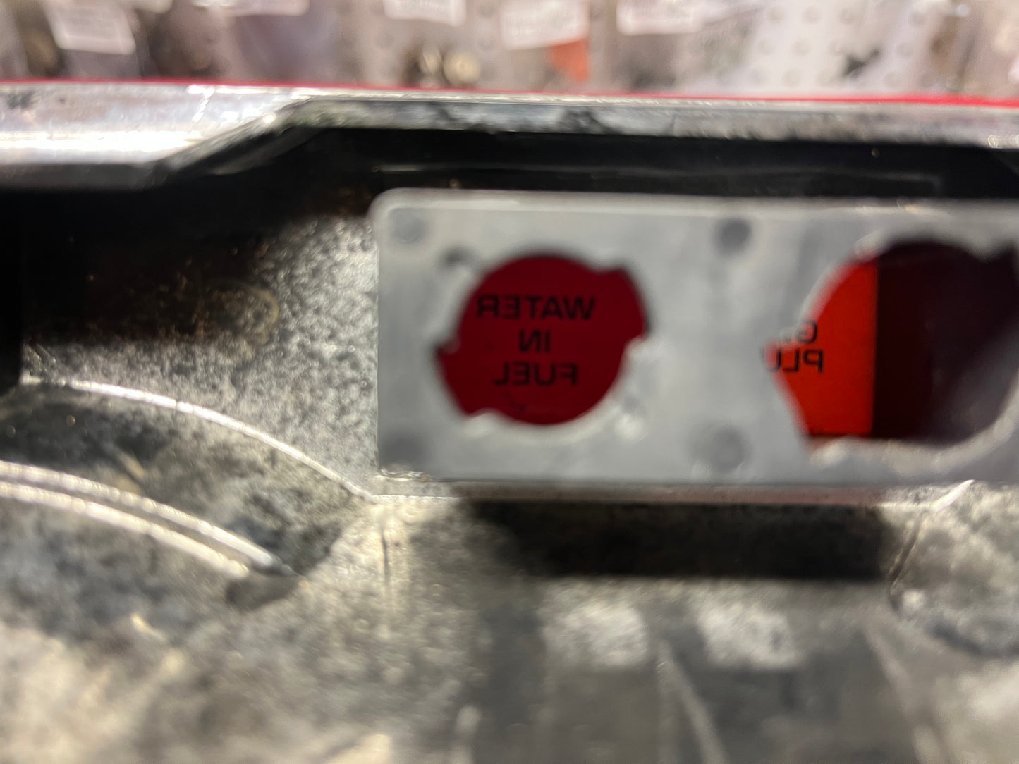 Bezel, Gauge Bezel 1981 - 1983 With A/C With Indicator Light Diesel (Instrument Bezel) Part# 14023006