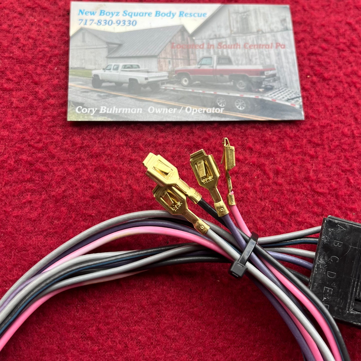 Lead, Windshield Wiper Switch (1978-1983) Pigtail