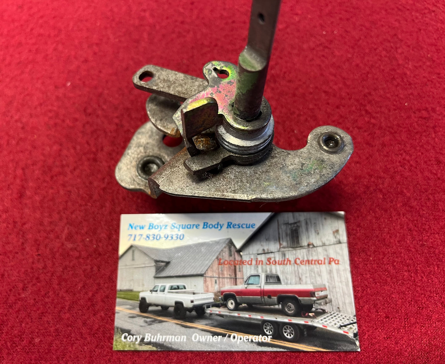 Linkage Rod, Primary Throttle Linkage Rod With TV Cable Stud (Quadrajet)