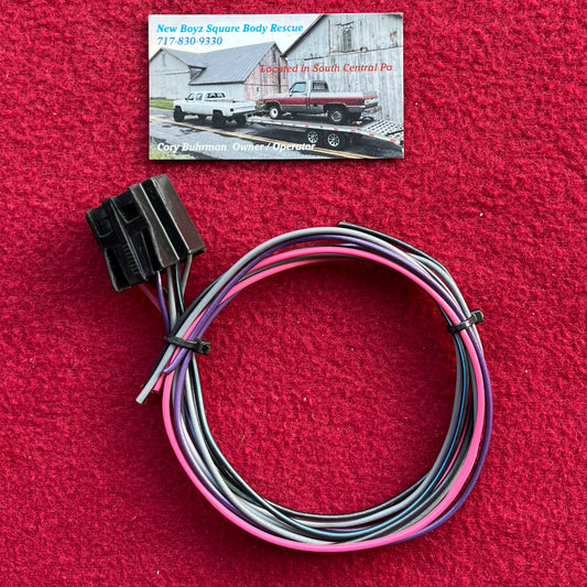 Pigtail, Windshield Wiper Switch (1978-1983) Pigtail
