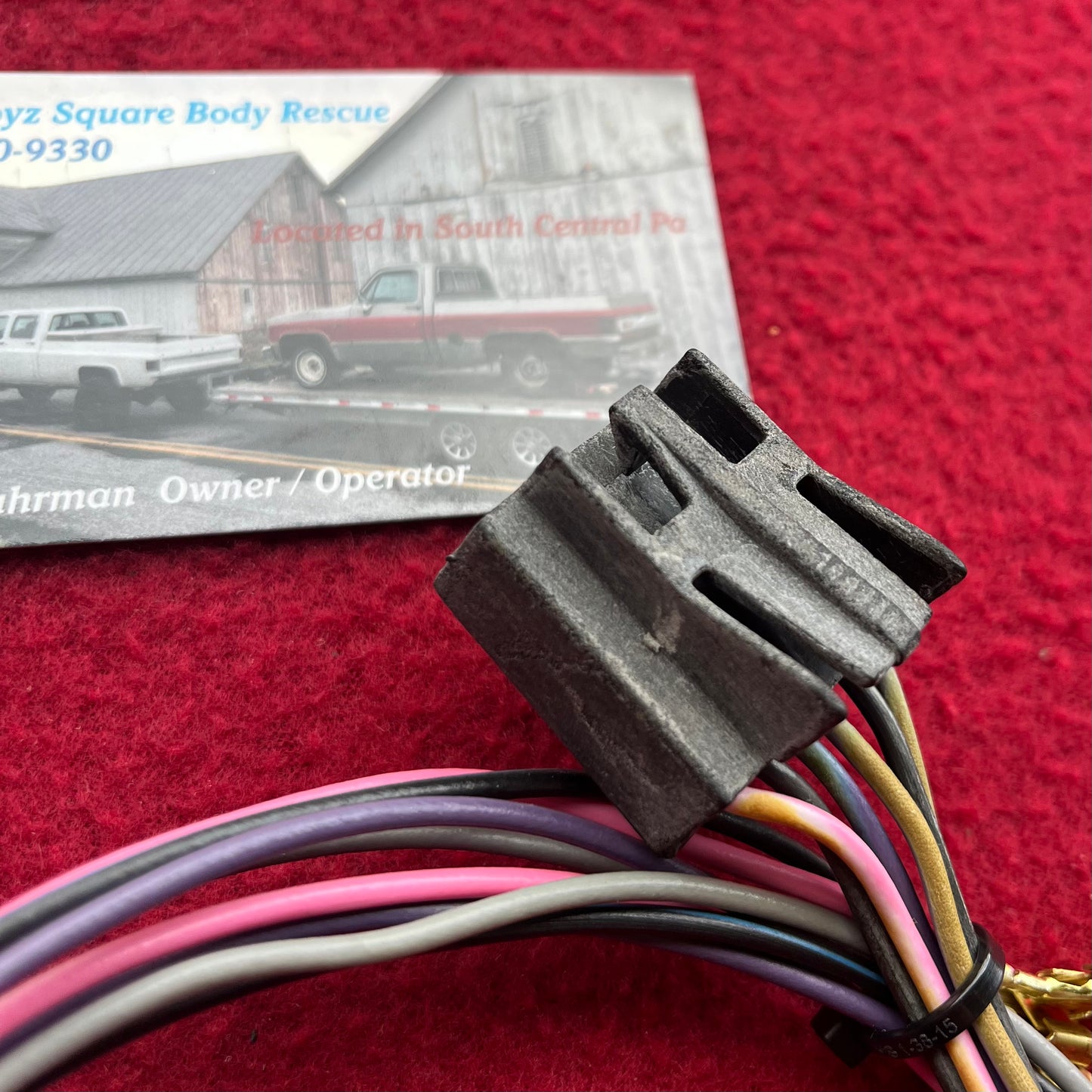 Lead, Windshield Wiper Switch (1978-1983) Pigtail