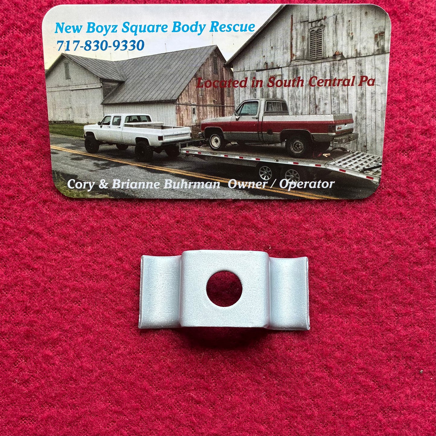 Fastener, Power Steering Hard Line Frame Fastener (Retainer / Clip)
