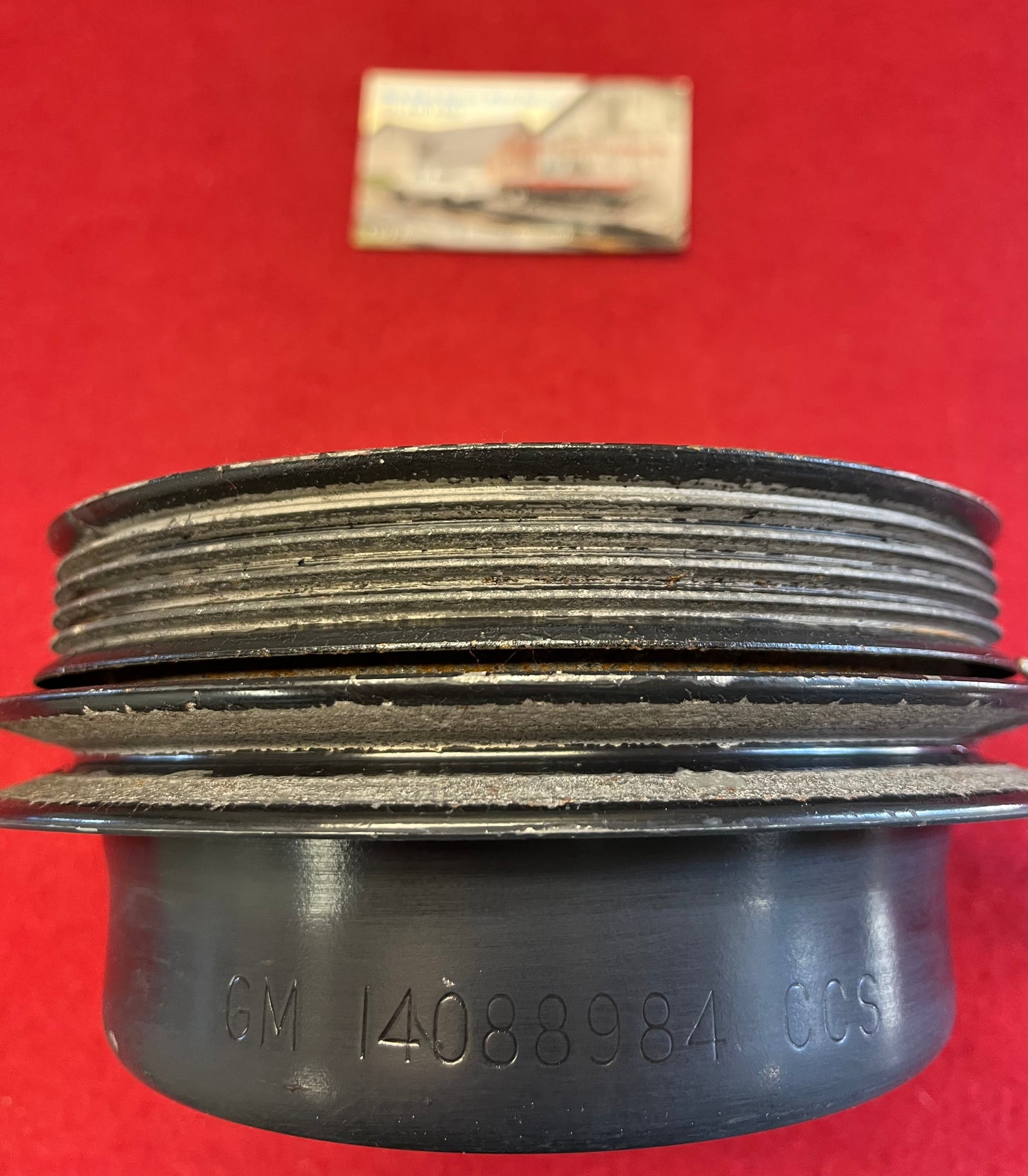 Pulley, Crank Shaft Pulley Non AC 1986 - 1988 Small Block Part# 14088984 CCS