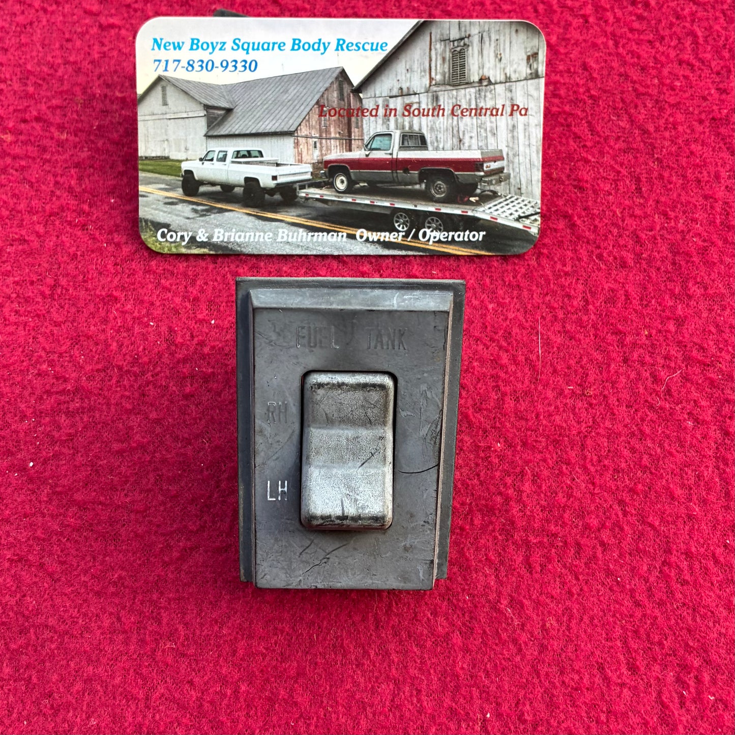 Switch, Dual Tank Side Selector Switch OEM Tested 1987 - 1991 15599081