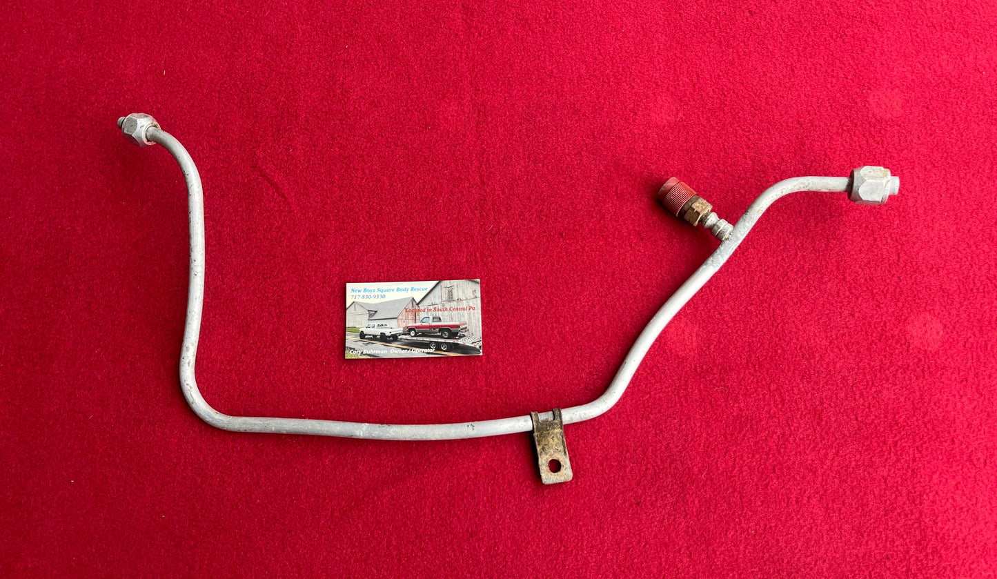 Tube, Air Conditioning (AC) Condenser Without Rear Air (Line) Part# 15568998