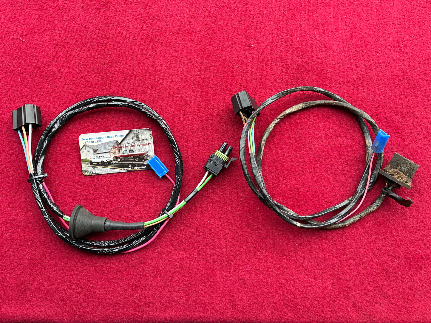 1: Harness, Dual Tank Switch Harness (Cab Side) 1974 - 1978 Manufactured Custom 1st Design