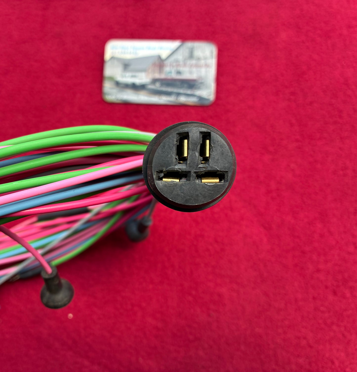 1: Harness, Dual Tank Selector Valve Harness Regular Cab Chassis Side 1976 - 1980 Single Post New Manufactured 1st Design