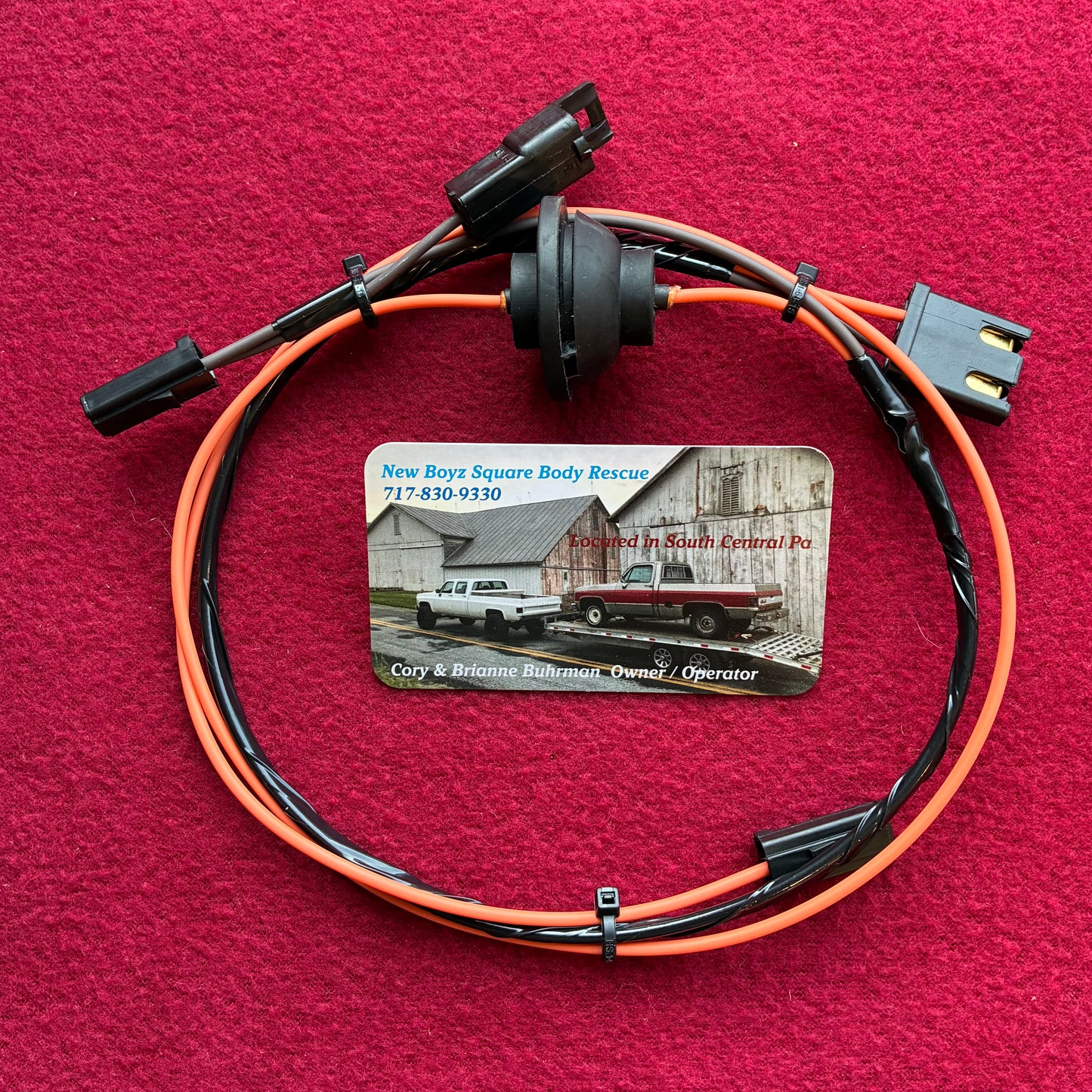 Harness, TH400 Kick-down Harness Complete 1973 - 1978 Replica Manufactured With Clips