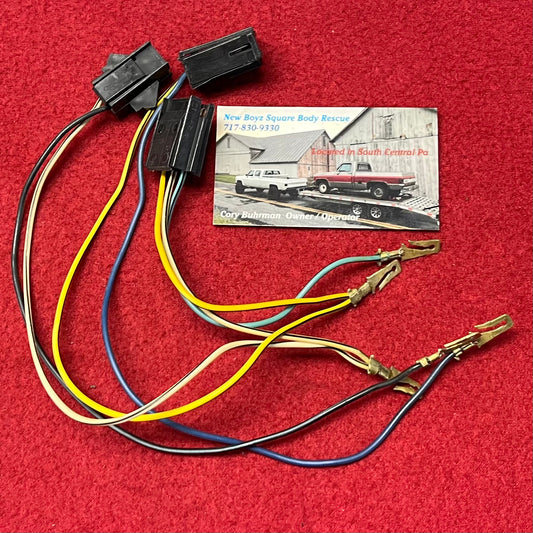 Lead, Windshield Wiper Motor 1978-1984 (Pigtail) 1978 - 1980 Color Correct