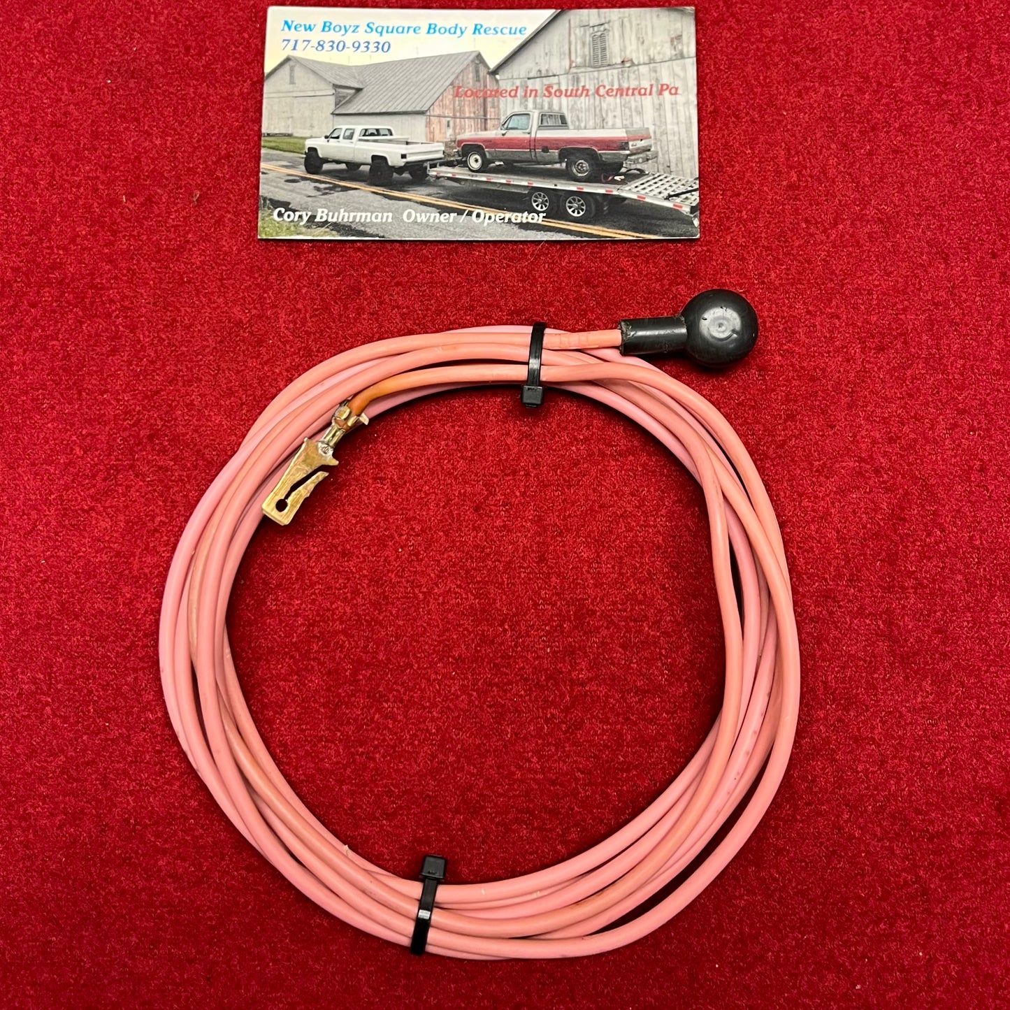 Lead U, Fuel Sending Unit Wire (Drivers Side)