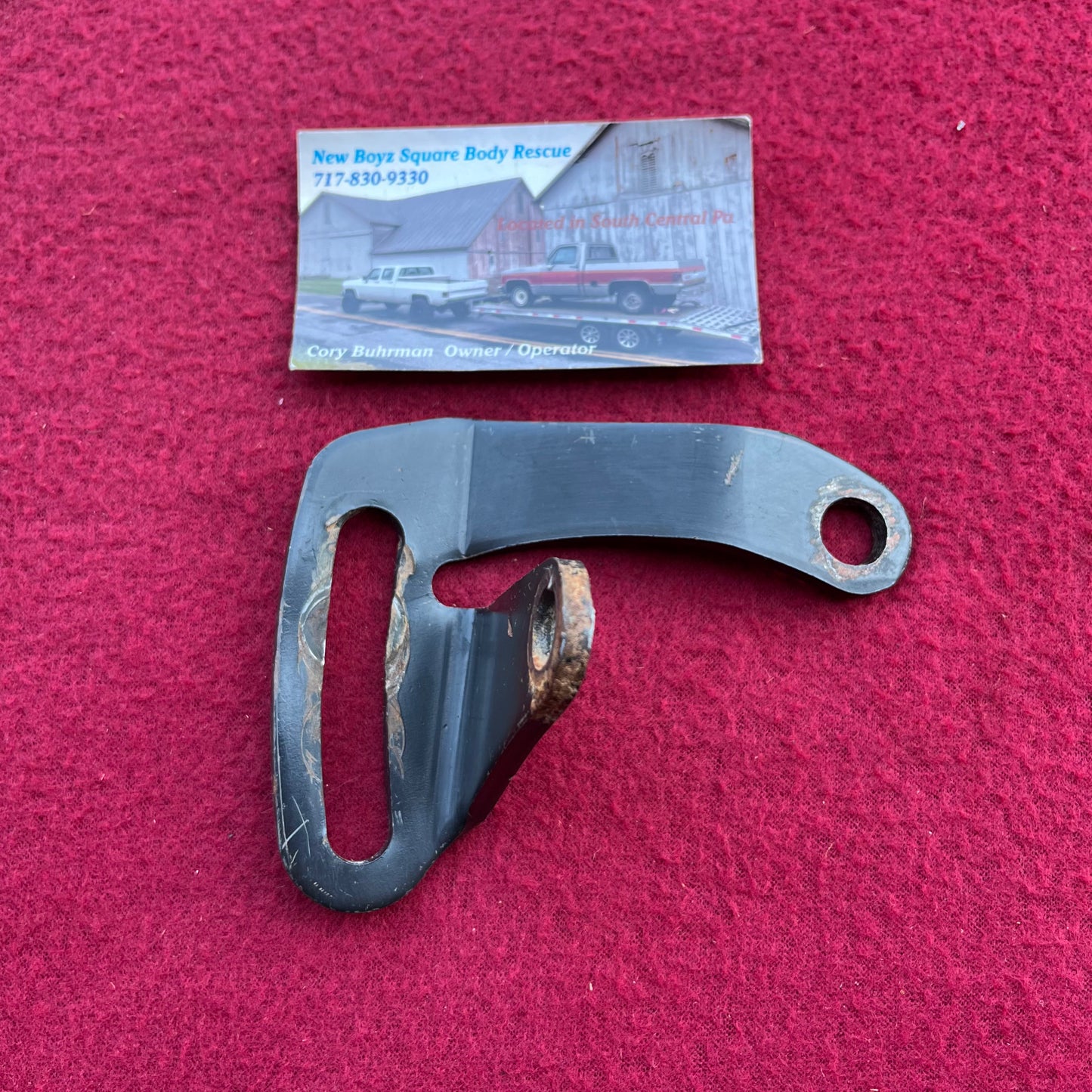 Bracket, Power Steering Pump Rear Adjustment Bracket Part# 10085793 (Non A/C)