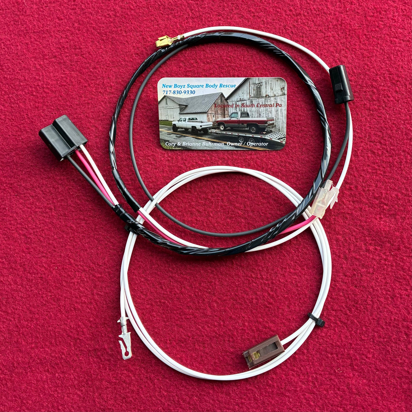 Harness, Tachometer Harness 1979 - 1986 OEM Tachometer Bulkhead Pass Through Manufactured