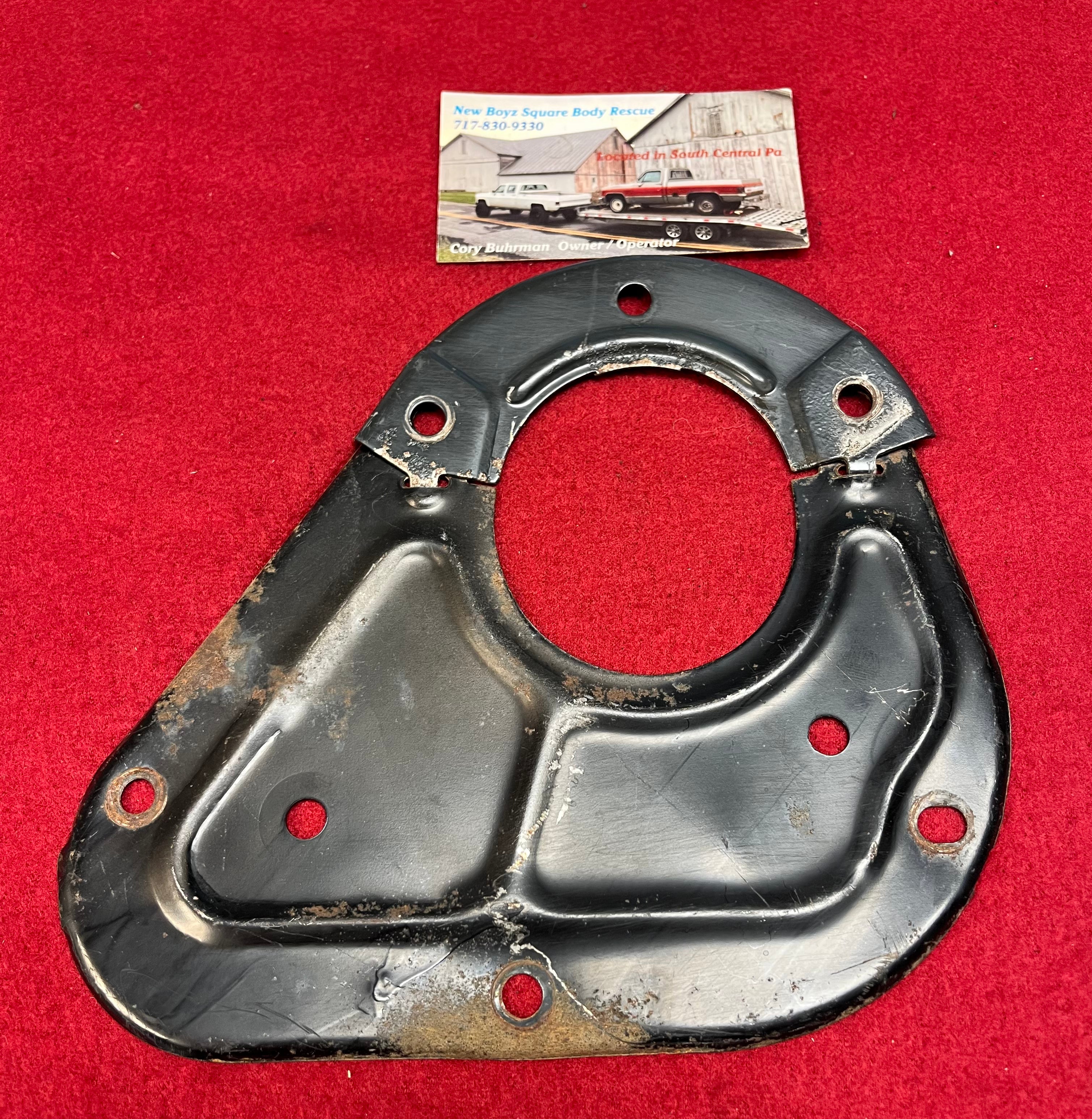 Column Closure Plate Without Gasket @ Firewall – New Boyz Squarebody Rescue