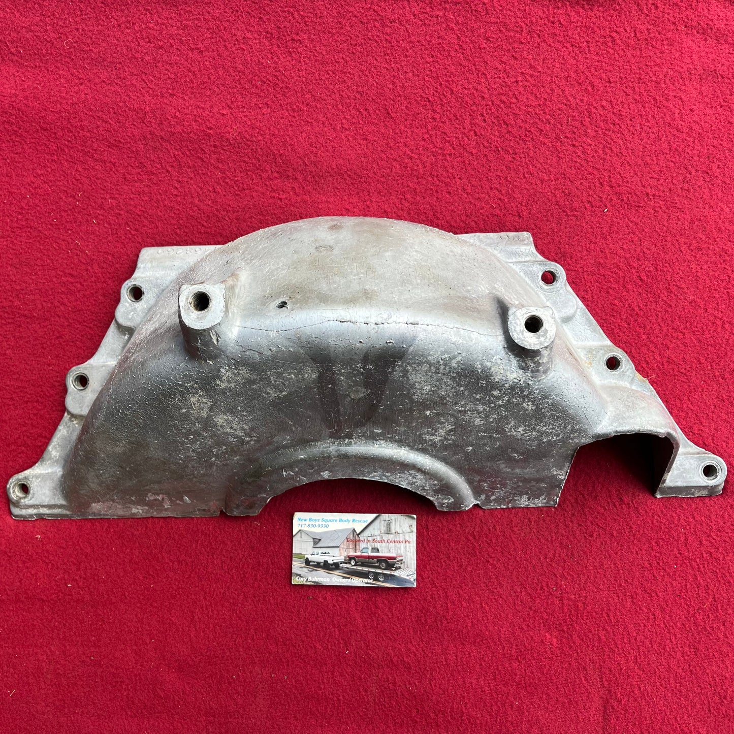 Cover, Torque Converter Cover Aluminum K Series (SBC) (SAE Hole Size) Part# 468269