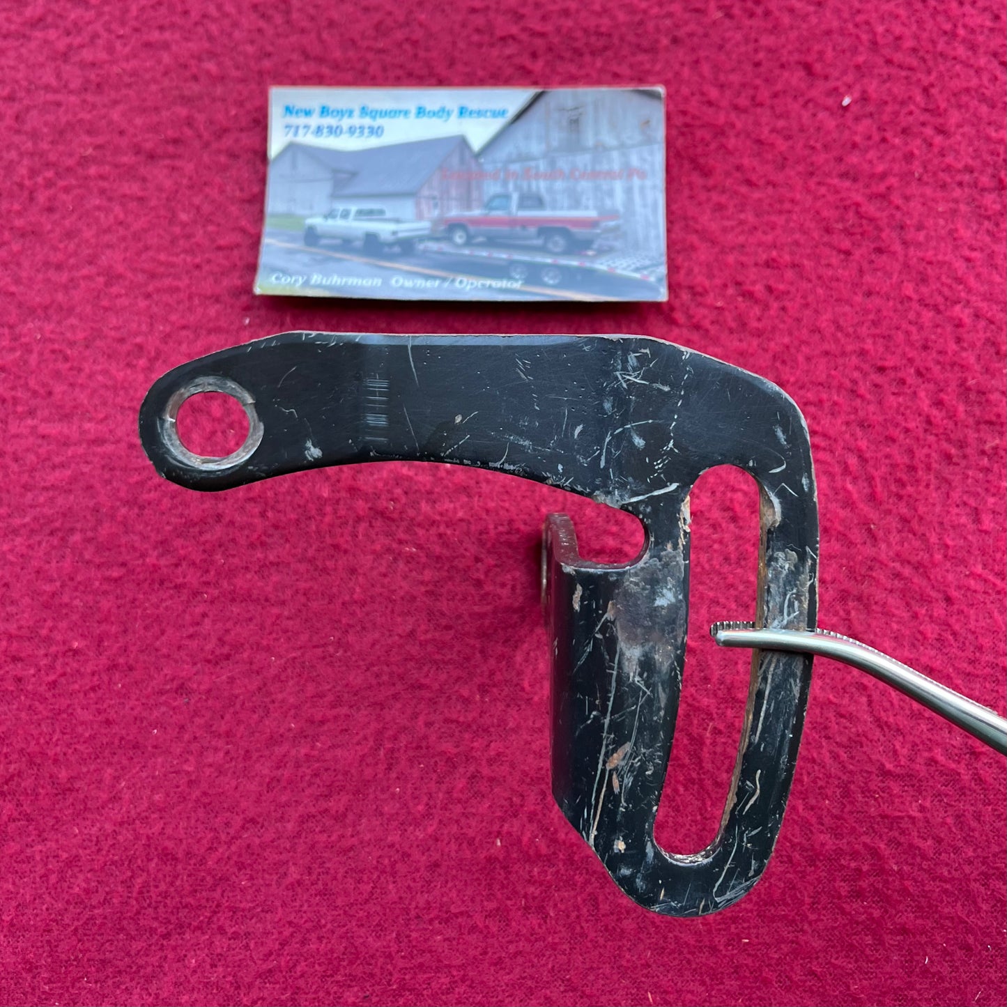Bracket, Power Steering Pump Rear Adjustment Bracket Part# 10085793 (Non A/C)