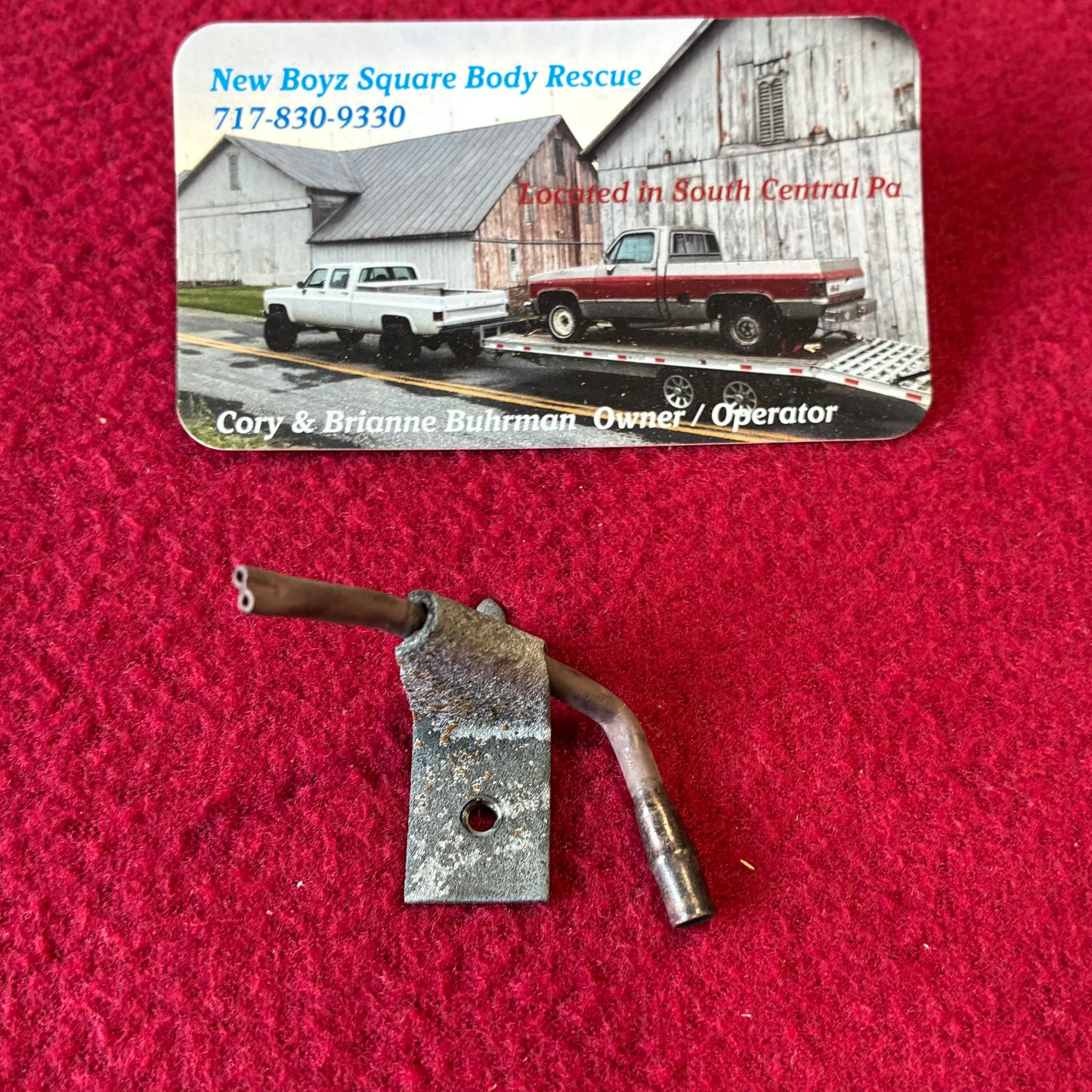 N: Nozzle, Windshield Washer Nozzle Assembly 1981 - 1984 Part# 14076838