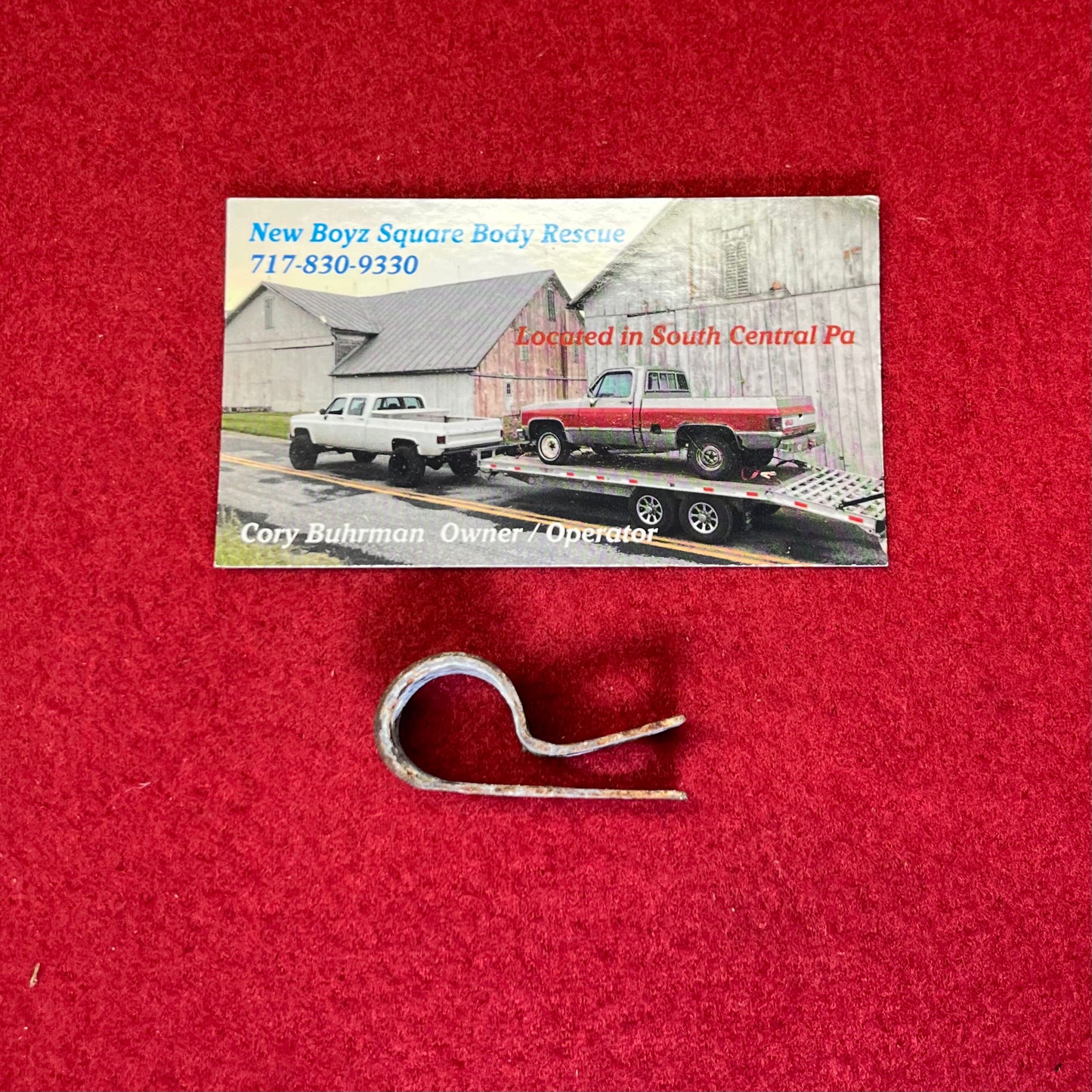 Clip, Open Loop Clip (Axle Vent) Part# 3866187